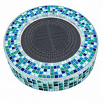 Mosaic Solar Light Sapphire