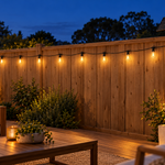 Andilume Solar Festoon Lights – 8 Bulbs, 5m