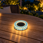 Mosaic Solar Light Sapphire