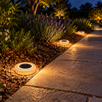 Mosaic Solar Light Amber